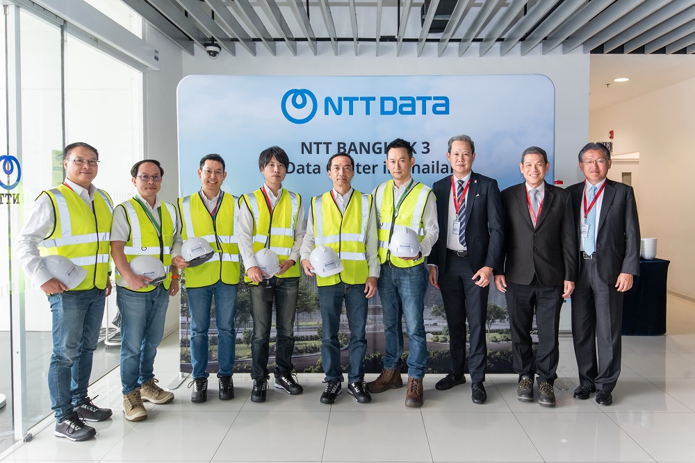 "บี.กริม เพาเวอร์" ร่วมแสดงความยินดี บริษัท NTT Global Data Centers (Thailand) 