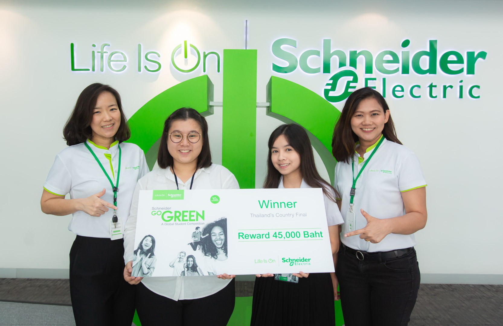 "Schneider Go Green" ระดม!ไอเดียนักเรียน