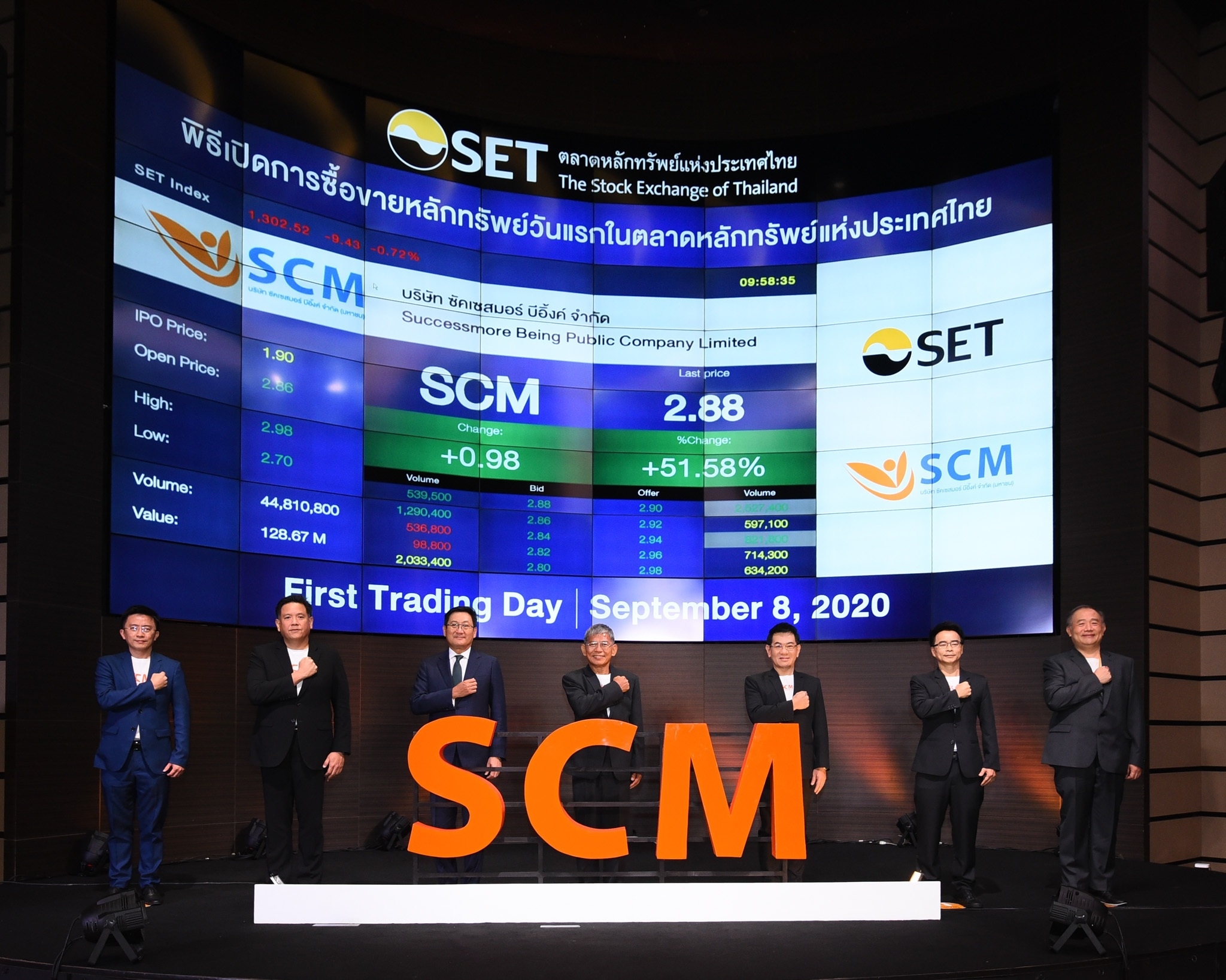 SCM ประกาศศักดา!ตลาดทุนไทย