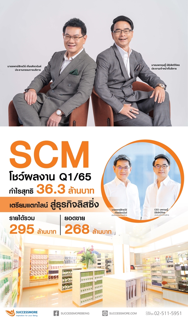 "SCM" สบช่อง!แตกไลน์สู่ธุรกิจลิสซิ่ง     