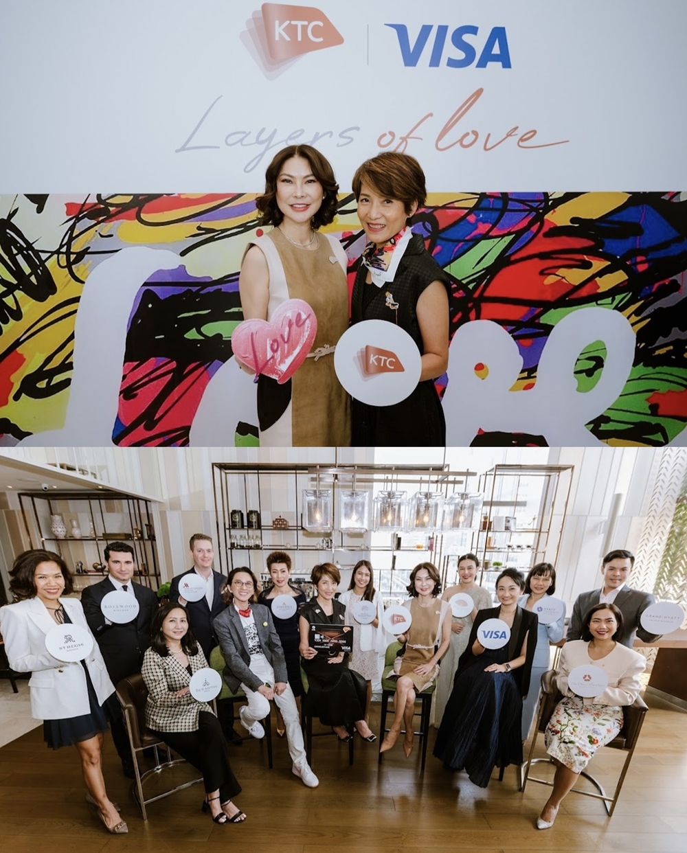 เคทีซีผนึก10โรงแรมลักซ์ชัวรี่แคมเปญ"Layers of love"      