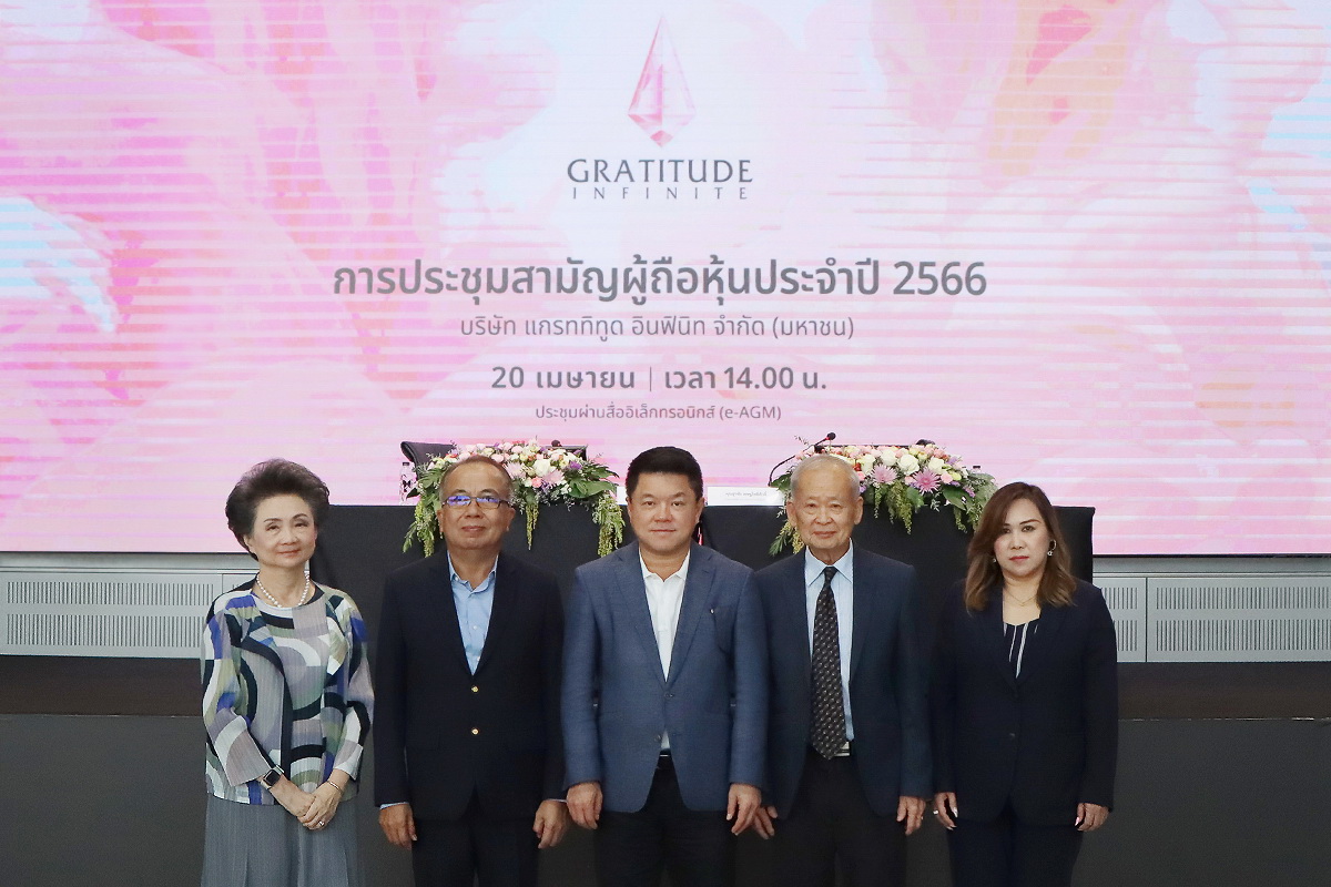 GIFT จัดประชุมสามัญผู้ถือหุ้นประจำปี2566   