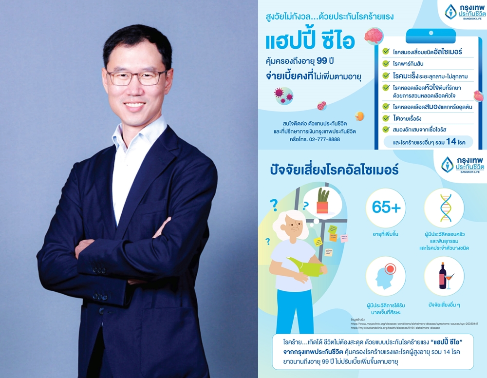 กรุงเทพประกันชีวิต ชง!ประกัน แฮปปี้ ซีไอ