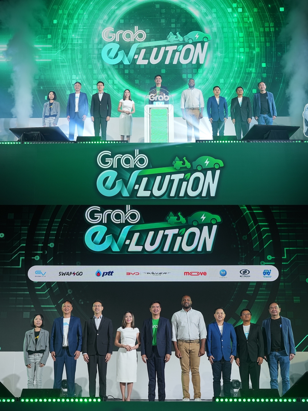 "แกร็บ" ผนึก7พันธมิตร เดินหน้าโครงการ"Grab EV"กลุ่มพาร์ทเนอร์