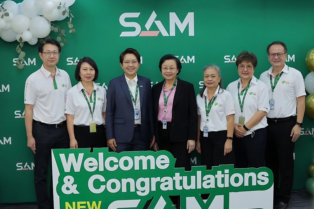 คณะผู้บริหาร SAM ร่วมแสดงความยินดี   