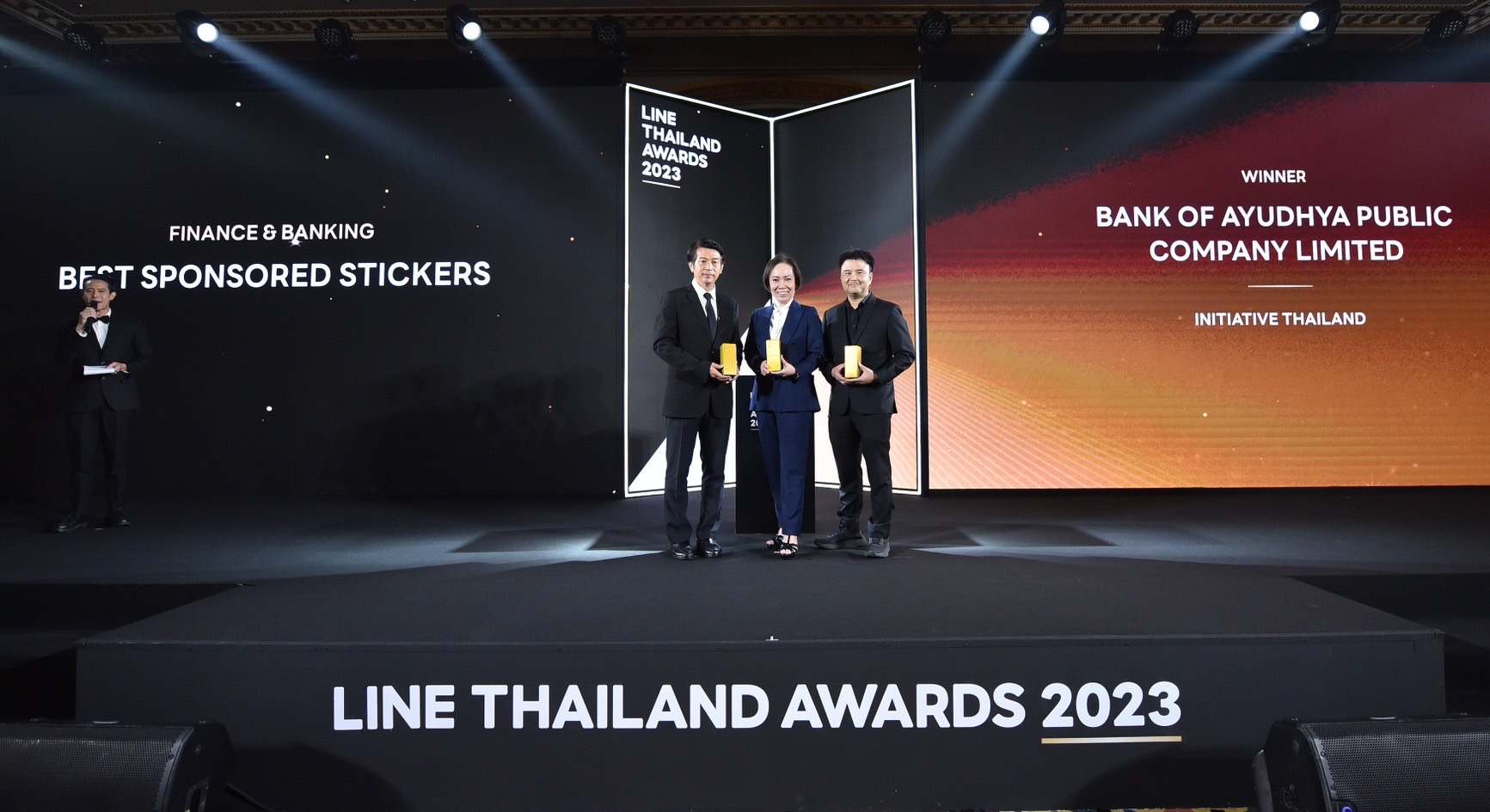 กรุงศรี คว้ารางวัล Best Sponsored Stickers in Finance & Banking  