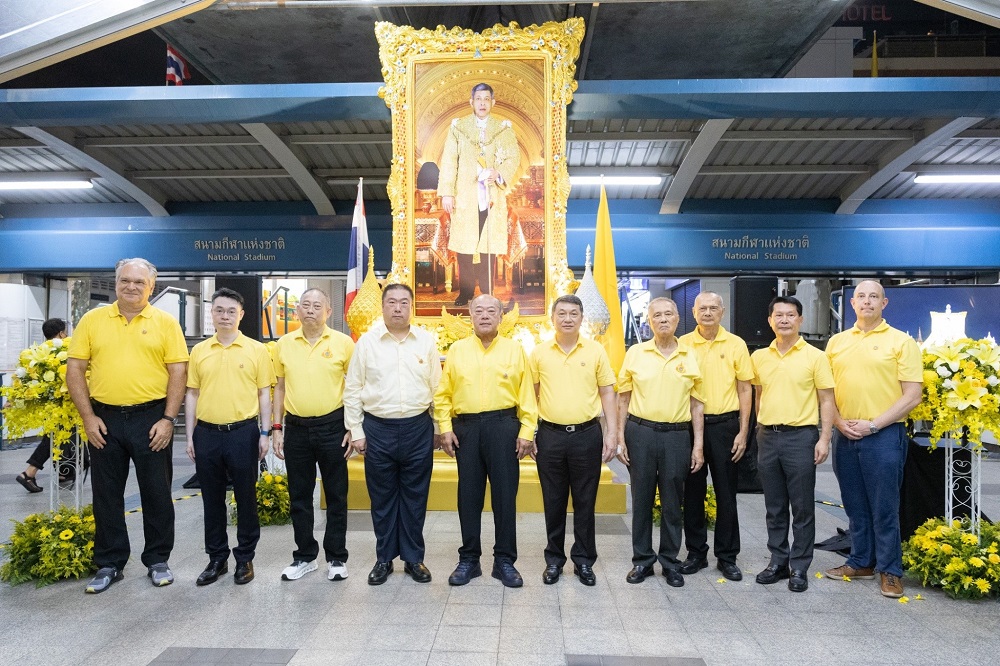 กลุ่มบริษัทบีทีเอส จัดพิธีลงนามถวายพระพร-จุดเทียนถวายพระพรชัยมงคล    