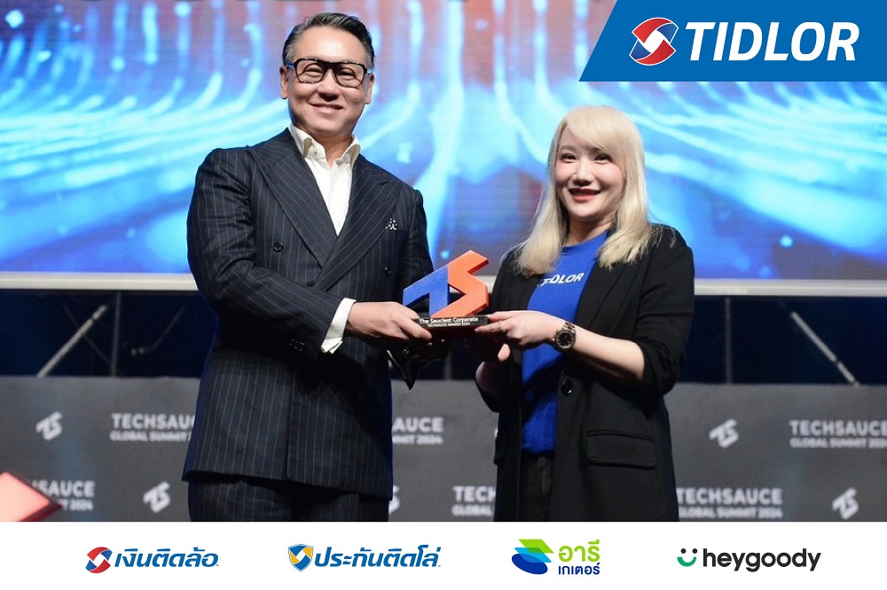 TIDLOR คว้ารางวัล Techsauce Awards 2024