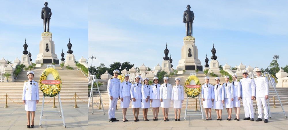 ธอส.ร่วมพิธีวางพวงมาลาถวายบังคม เนื่องในวันนวมินทรมหาราช พุทธศักราช 2567   