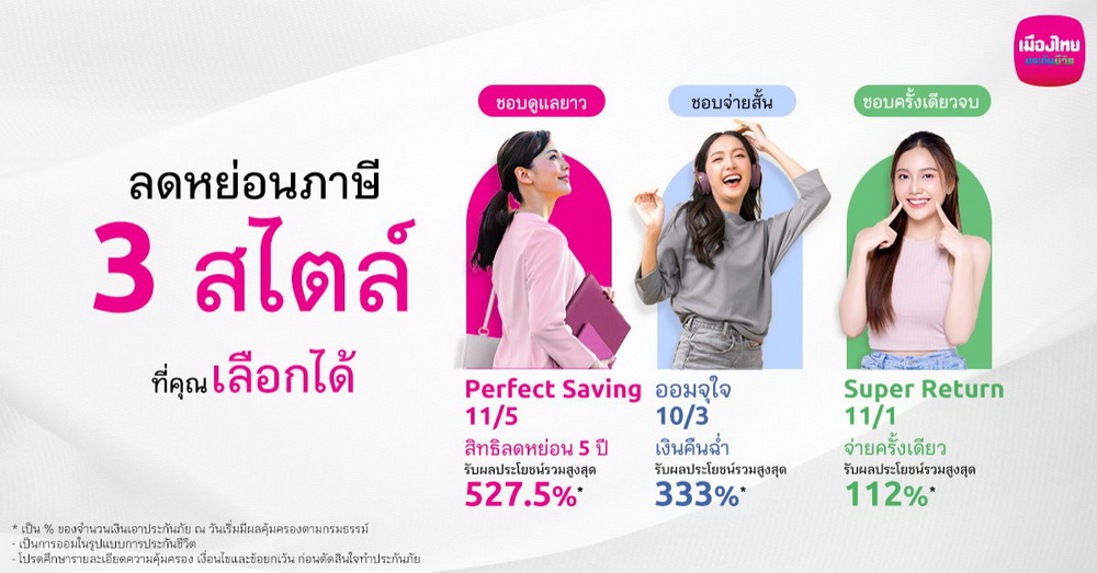 เมืองไทยประกันชีวิต ขนทัพ "ประกันออมทรัพย์ออนไลน์"     