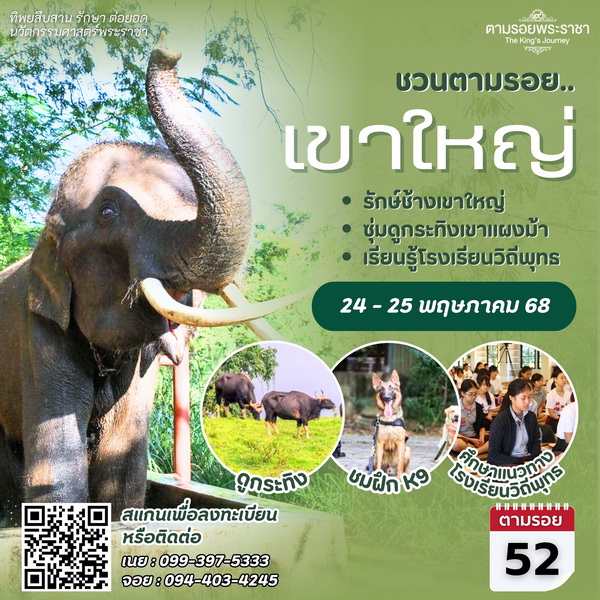 "ทิพยสืบสาน รักษา ต่อยอด นวัตกรรมศาสตร์พระราชา ครั้งที่ 52"   