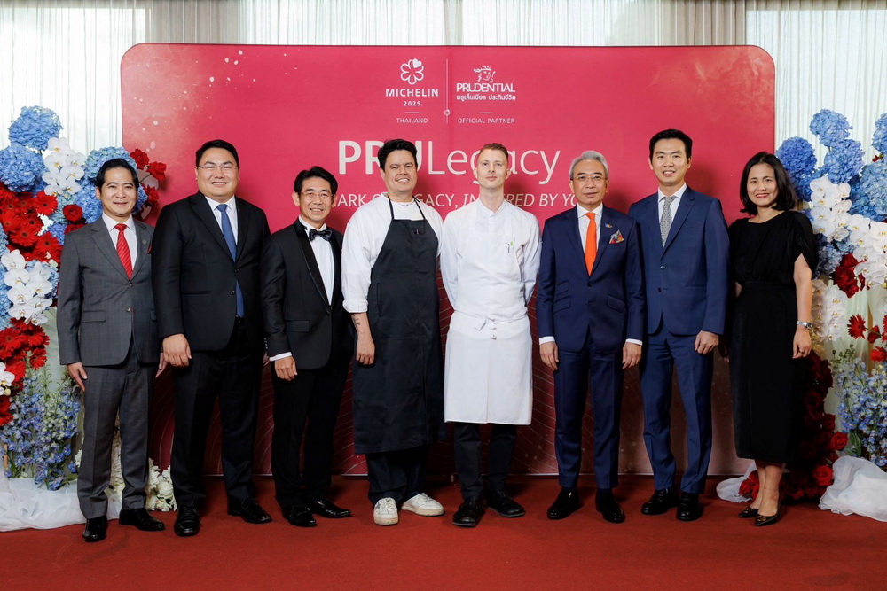 พรูเด็นเชียล ประเทศไทยจับมือมิชลิน  รังสรรค์     