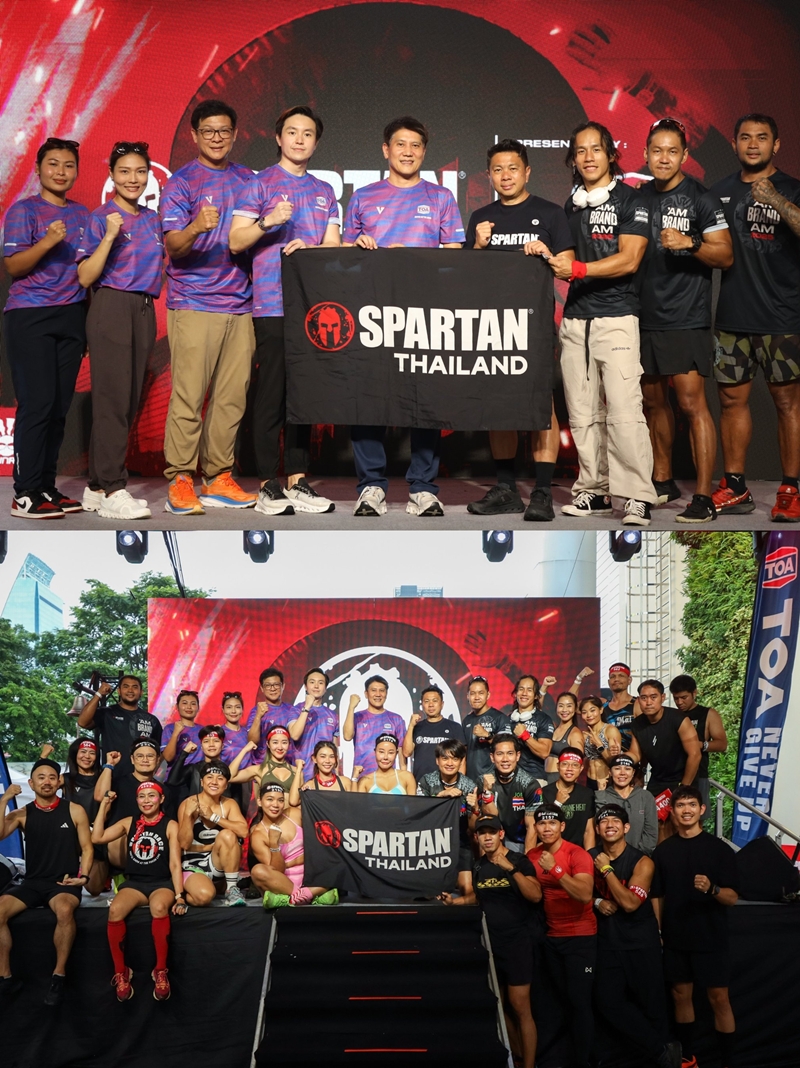 ครั้งแรกในไทย! TOA x SPARTAN ยกเทศกาลวิ่งวิบากลิขสิทธิ์ระดับโลกบุกกลางกรุงฯ