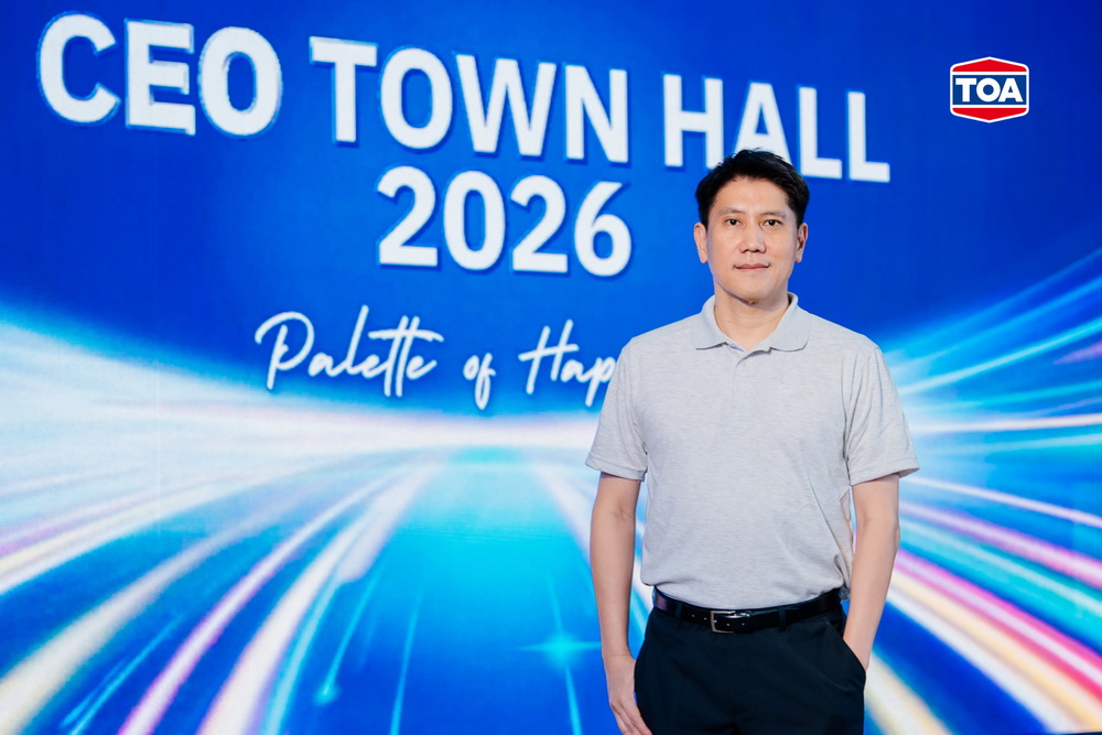 TOA เปิดศักราชปี69 โชว์วิชั่นใหม่ ชูกลยุทธ์ 5 เสาหลัก ผสาน AI   