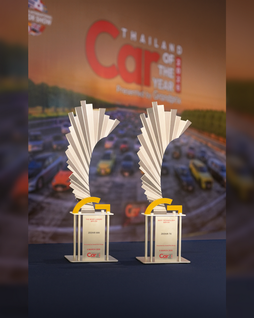 ZEEKR คว้าสองรางวัลรถยอดเยี่ยมแห่งปีจาก GPI Car of the Year 2026     