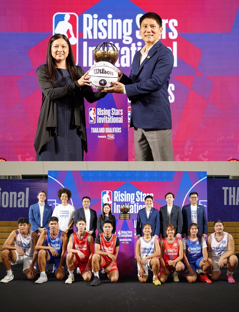 NBA ผนึก TOA เฟ้นหาเยาวชนไทย สู่บาสเกตบอลระดับโลกสิงคโปร์   
